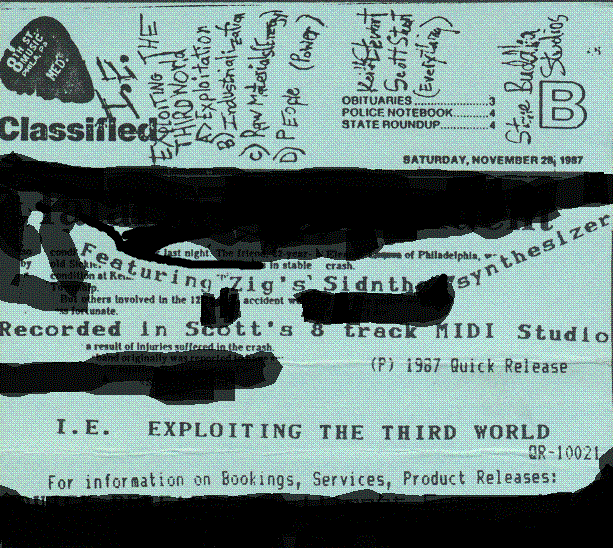 Exploiting The Third World (cover art)