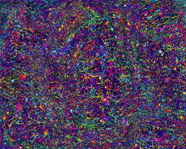	Fractal Circular and Orthogonal Mandala 18 Warp 7	