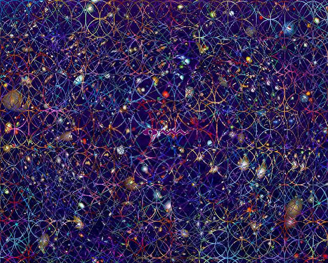 	Fractal Circular and Orthogonal Mandala 19 Warp 7	