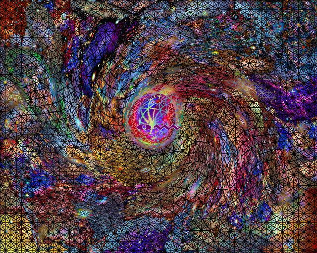 	Nebulae Mandala Series 3, Thick, with Jupiter, Whirl Pool 2	