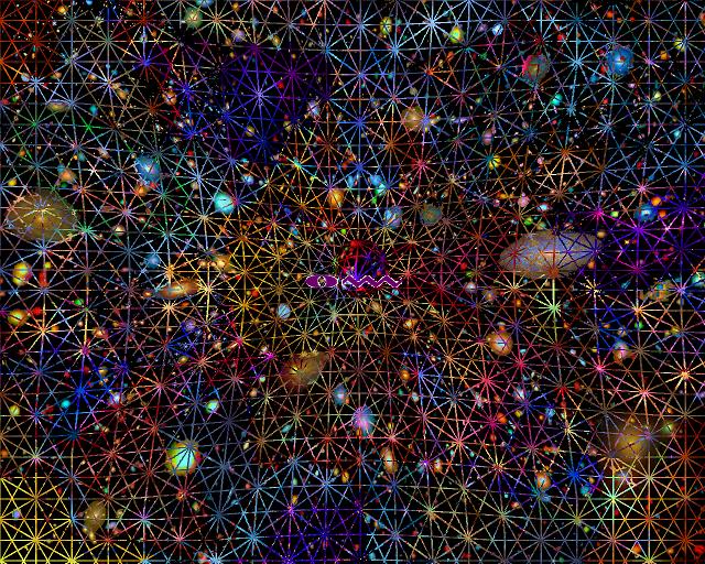 	Nebulae Mandala Series 5H, Fisheye+Conic Warp	
