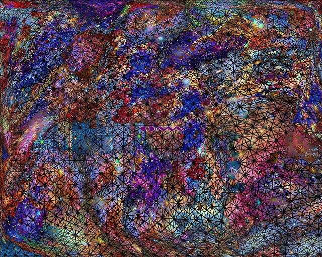 	Nebulae Mandala Series 2, Thick 3A, Warp 1	