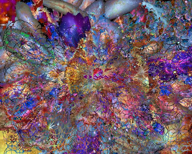 	Nebulae Mandala Series 3 Circular Fisheye center, Conic	