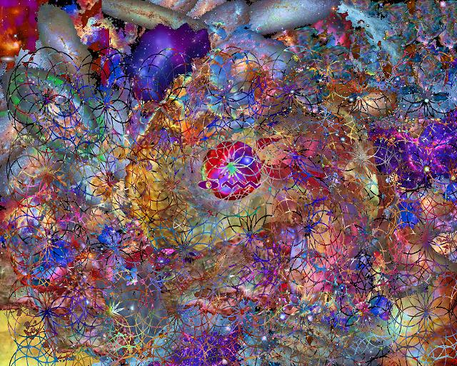 	Nebulae Mandala Series 3 Circular Fisheye center, Whirl Pool 8	