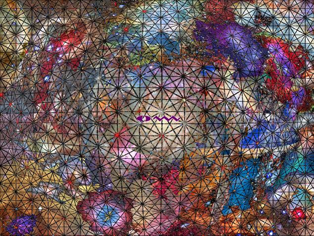 	Nebulae Mandala Series 1, Fisheye 3	
