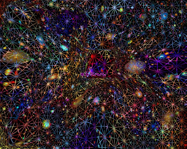 	Nebulae Mandala Series 5H, Warp 2	
